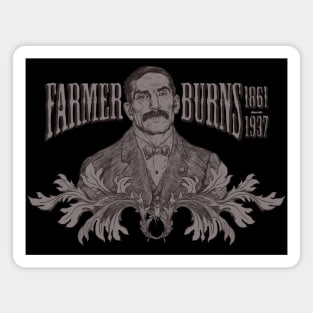 Farmer Burns (Sepia) Magnet